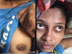 Lankan honey flaunts her gigantic milk