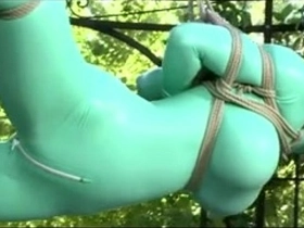 Sumptuous subjugated gets pummeled in