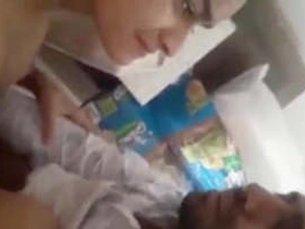 Desi Girlfriend groans in  as she gets