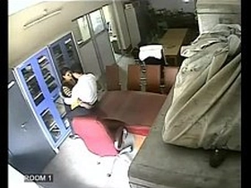 Indian instructor caught on camera