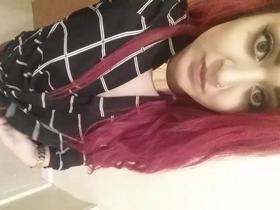 Brit Indian girl's solo masturbation in