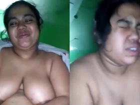 Bhabi with phat titties gives a blow-job