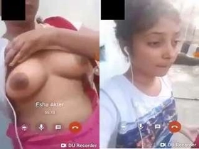 Indian honey plays with herself and her