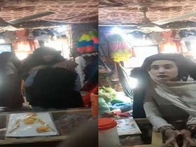 Pakistani girl gets wild in the