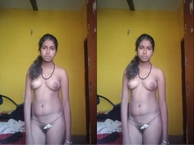 Tamil stunner flaunts her nude figure in