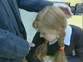 Splendid Russian student gets kinky in