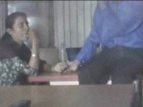 Desi assistant sucks her boss's salami