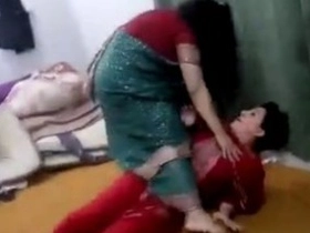 Besotted Indian damsels at a  gathering