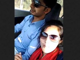 Duo in car indulges in torrid MMF 3 way