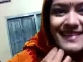 Bangladeshi educator Bhabhi's sari and