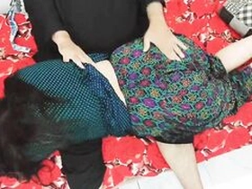 Dad smacks his stepdaughter in