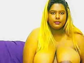 Lush Indian dame with big, pointy nips