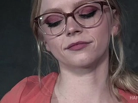 Alice submits to abasement in restrain