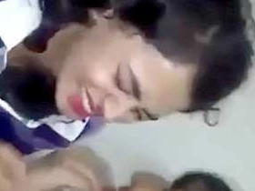 2 Indian ladies pamper in sapphic