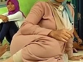 Lovable Indonesian nymph in hijab