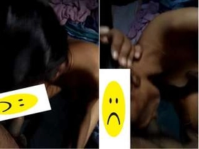 Lankan lady gives a mind-blowing oral