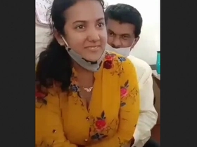 Office employee gets a  surprise from