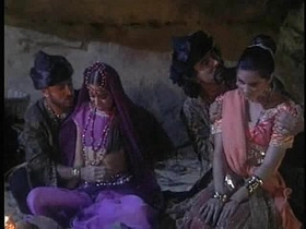 Indian milf takes on 2 dudes in xxx gang