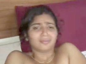 Huge-chested light-haired flirts with