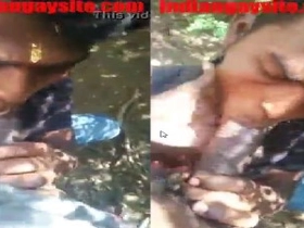Witness as two Tamil men pamper in hot