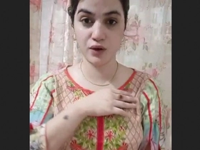 Bhabi in pinstripe suit sizzles in a
