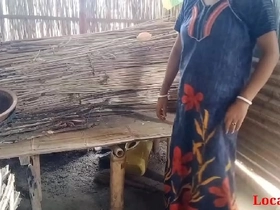 Bengali village mother gets  in the
