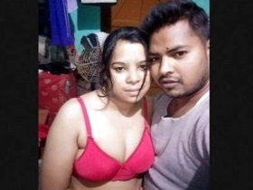 Desi couple's MMS compilation of village
