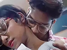 Unexperienced couple's insatiable public