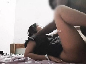Desi housewife gets pulverized rigid by