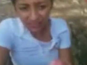 Indian girl gets boinked in public and
