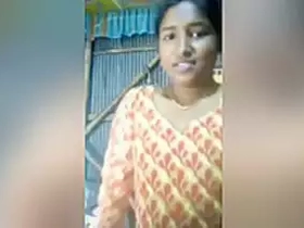 Timid Desi's very first time on camera: