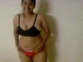 Desi student Anuradha gets nasty in front of the camera