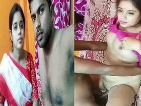 Lovely Bengali housewife gets harsh and