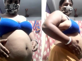Mature housewife Aliya displays off her