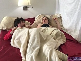 Stepmom and stepson have kinky hookup in