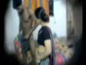 Desi housewife caught on camera having