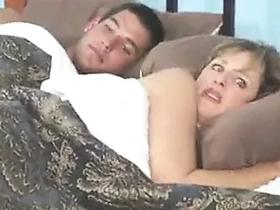 mummy and stepson love mutual elation in