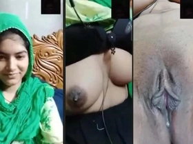 See as a youthful woman with fat tits