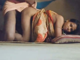 Bhabi gets doggy-style fucked and