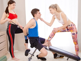 Firm exercise finishes with Firm sex