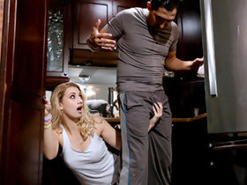 Youthful ash-blonde nymph Sierra Nicole